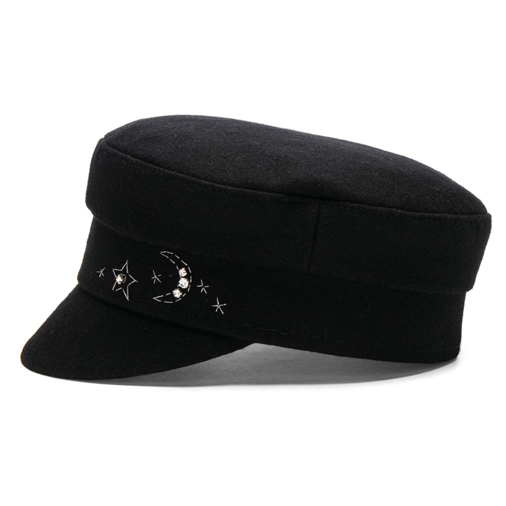 Ruslan Baginskiy- Stars embellished Wool Hat - Picture 5 of 7